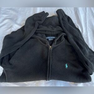 Ralph Lauren Charcoal Knit Sweater
